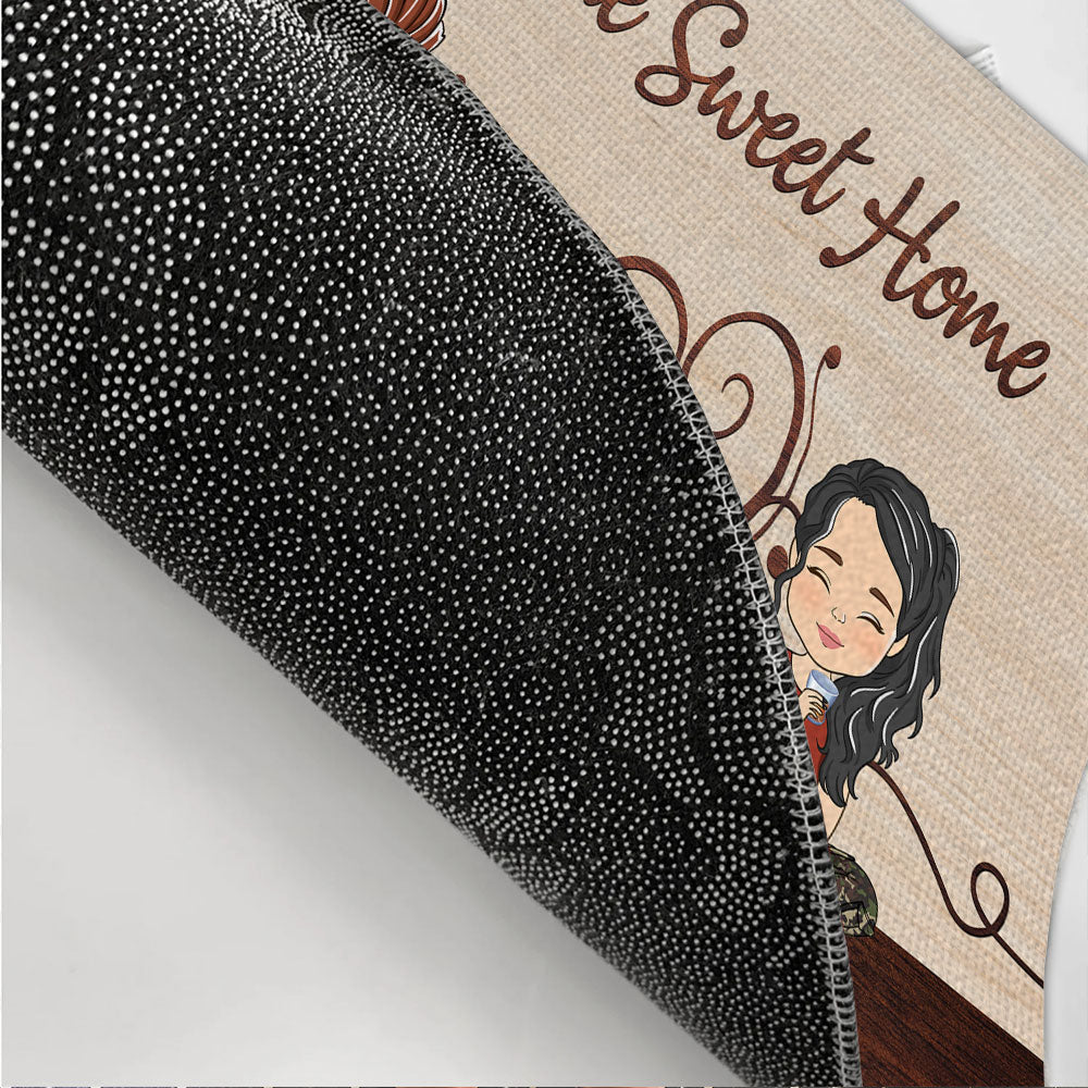 We Are Homebodies - Personalized Custom Doormat