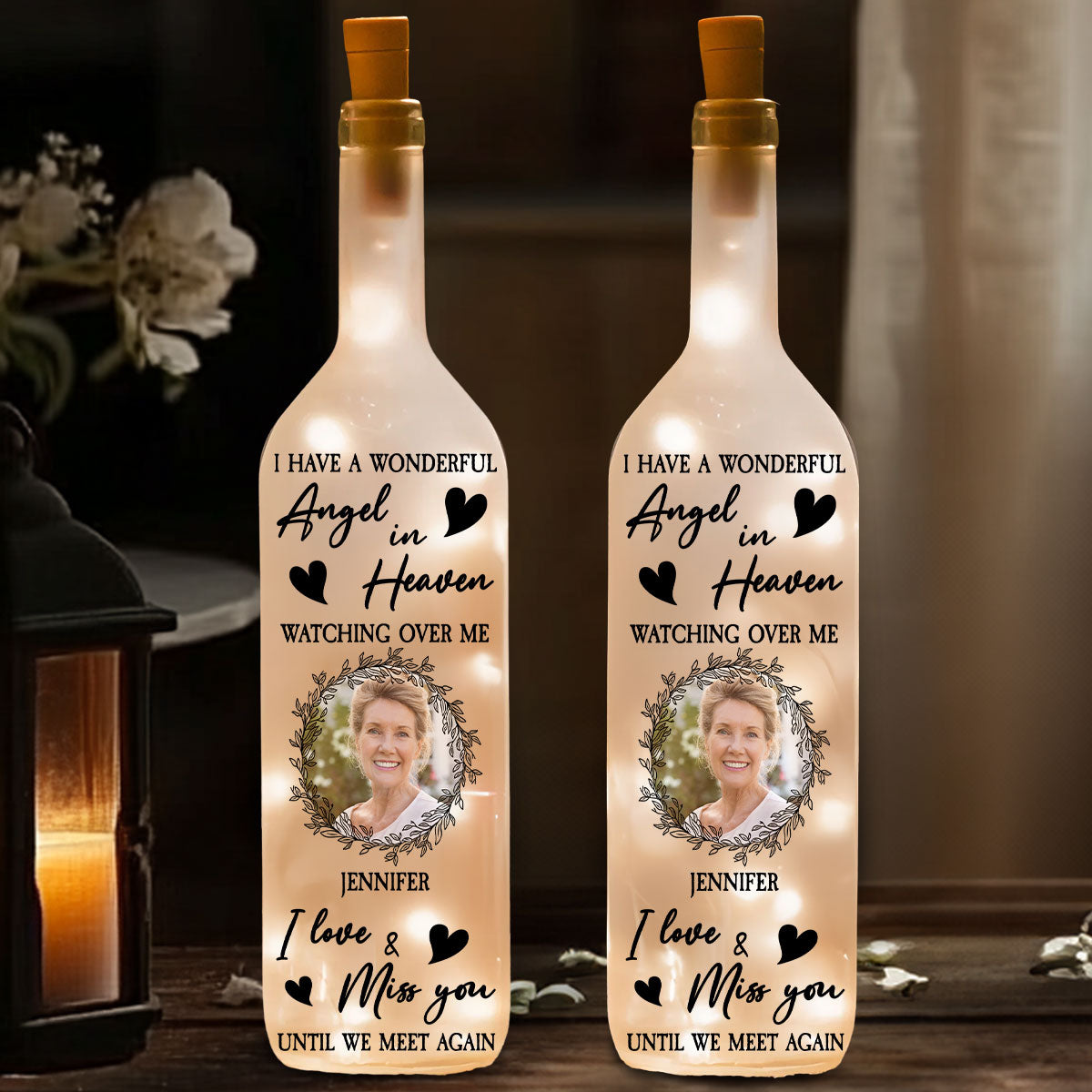 I Really Miss You - Personalized Custom Bottle Lamp