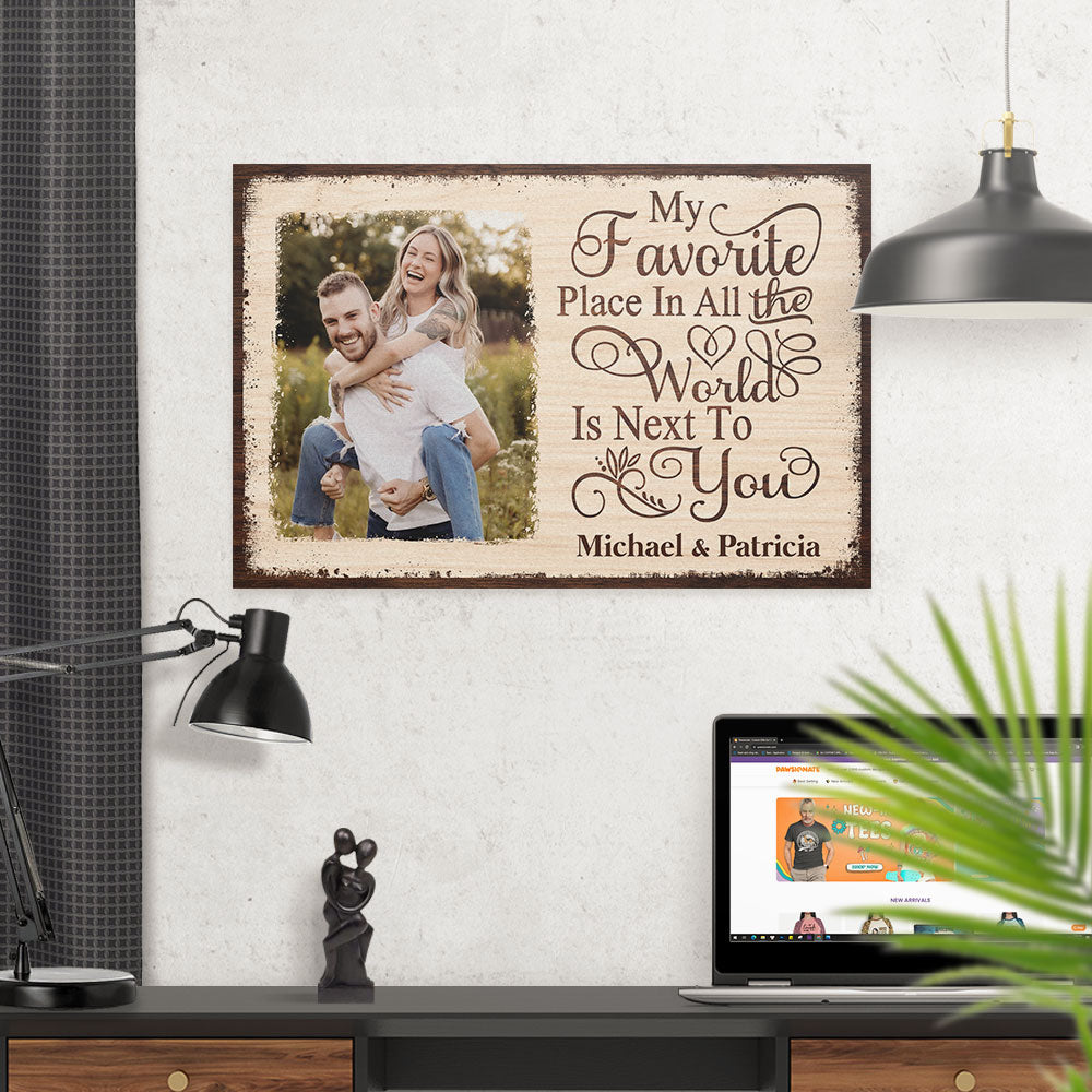 Next To You - Personalized Custom Poster
