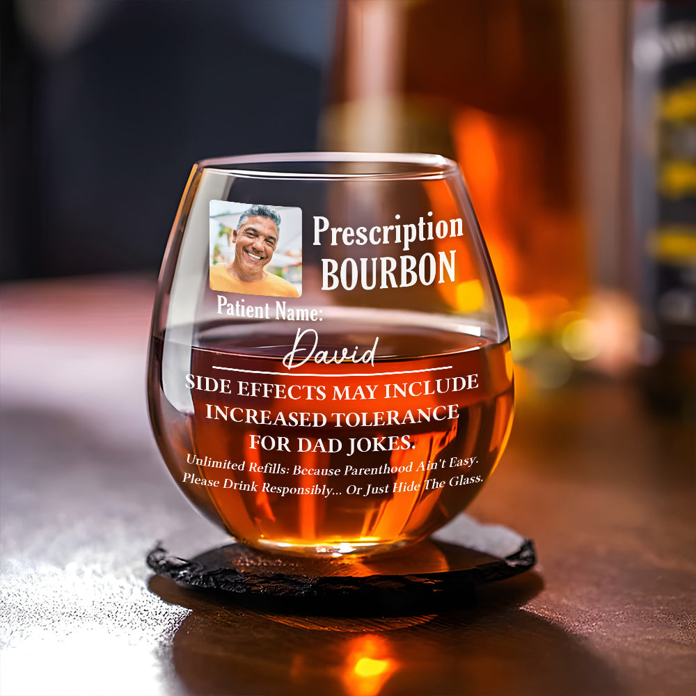 Raising Kids One Sip At A Time - Personalized Custom Wine Glass