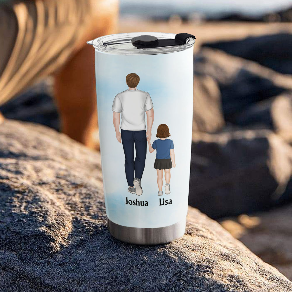My Hero Is Called Dad - Personalized Custom Tumbler