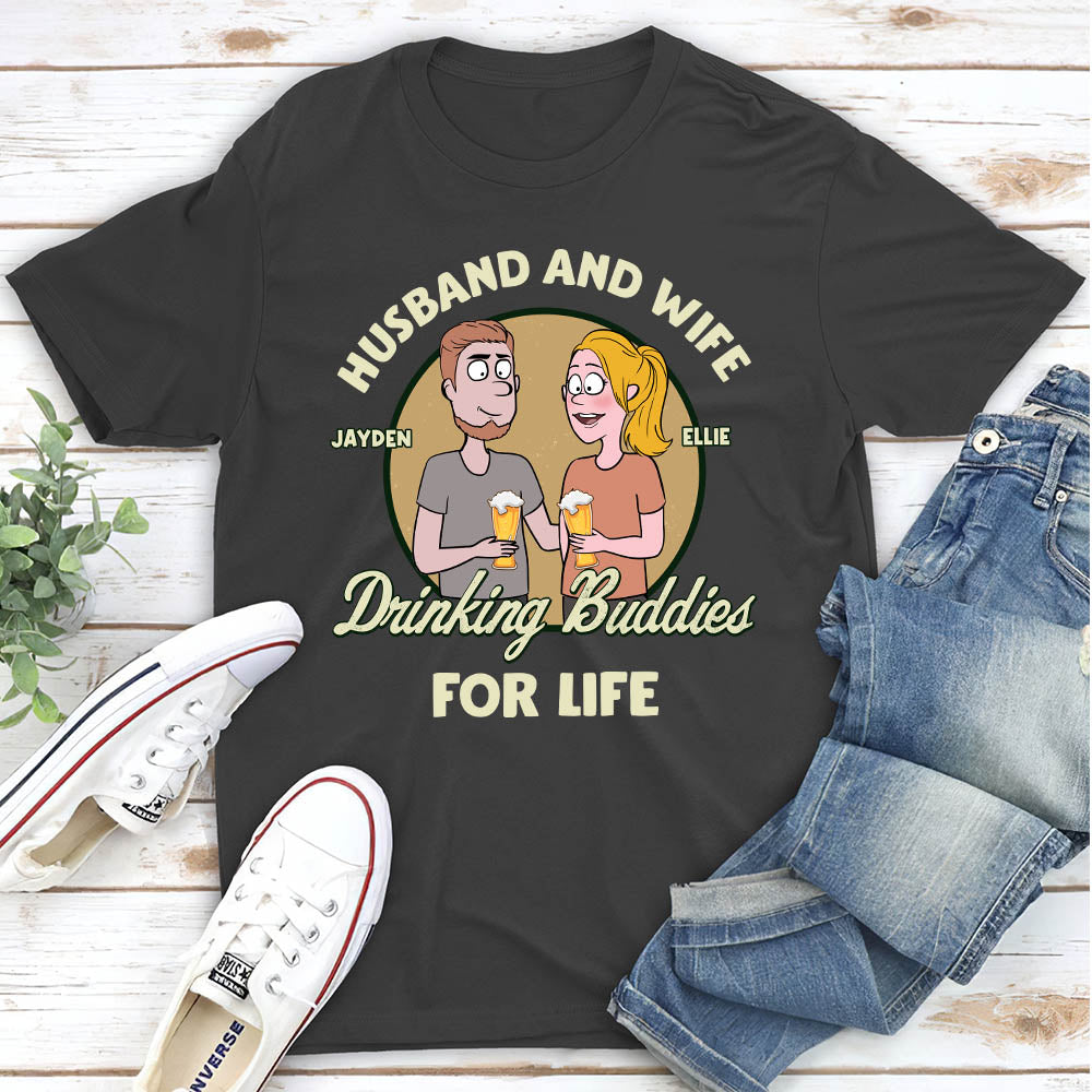 Drinking Buddies - Personalized Custom Classic T-shirt