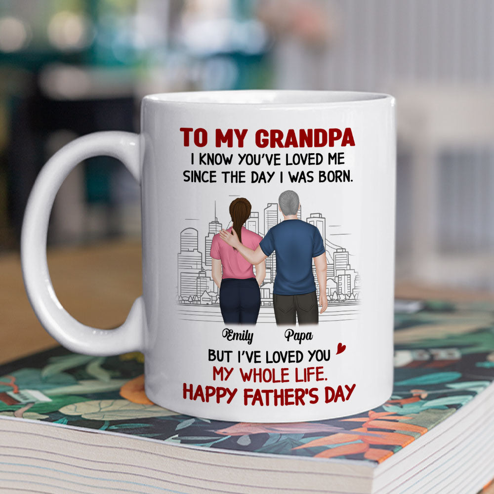 Loved By You From Day One - Personalized Custom Coffee Mug