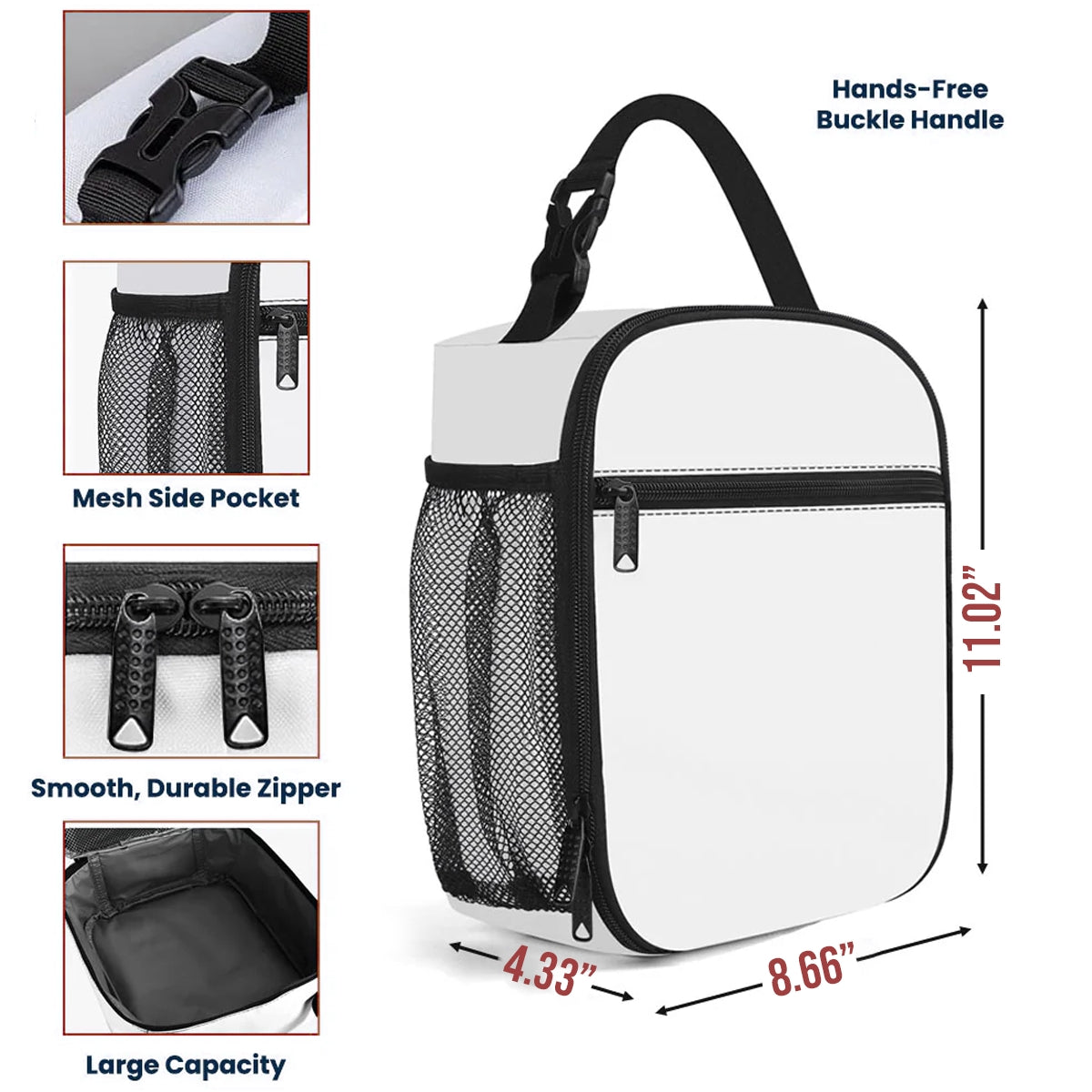 Play Again - Personalized Custom Insulated Lunch Bag