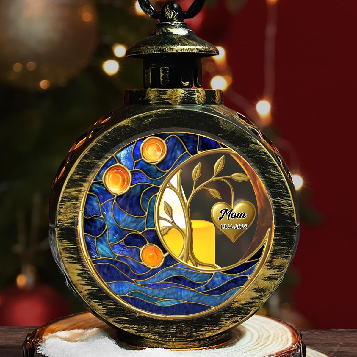 Always Miss You - Personalized Custom Christmas Lantern