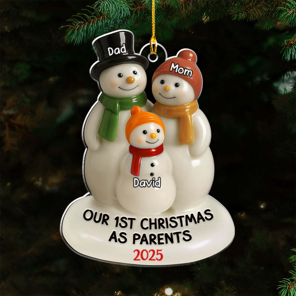 No Place Like Home - Personalized Custom Acrylic Ornament