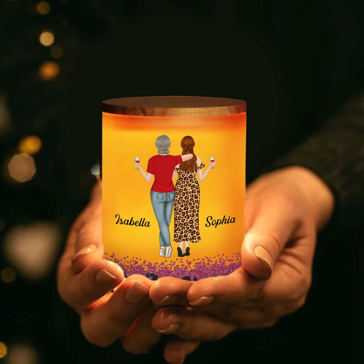 This Is Your Reminder - Personalized Custom Glass Jar With LED Candle