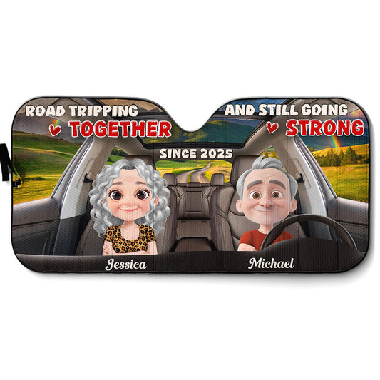 Together Forever - Personalized Custom Car Sunshade