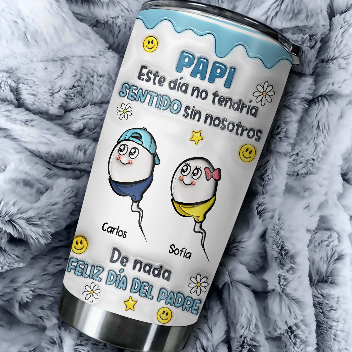 Sin Hijos No Hay Papá - Vaso Personalizado