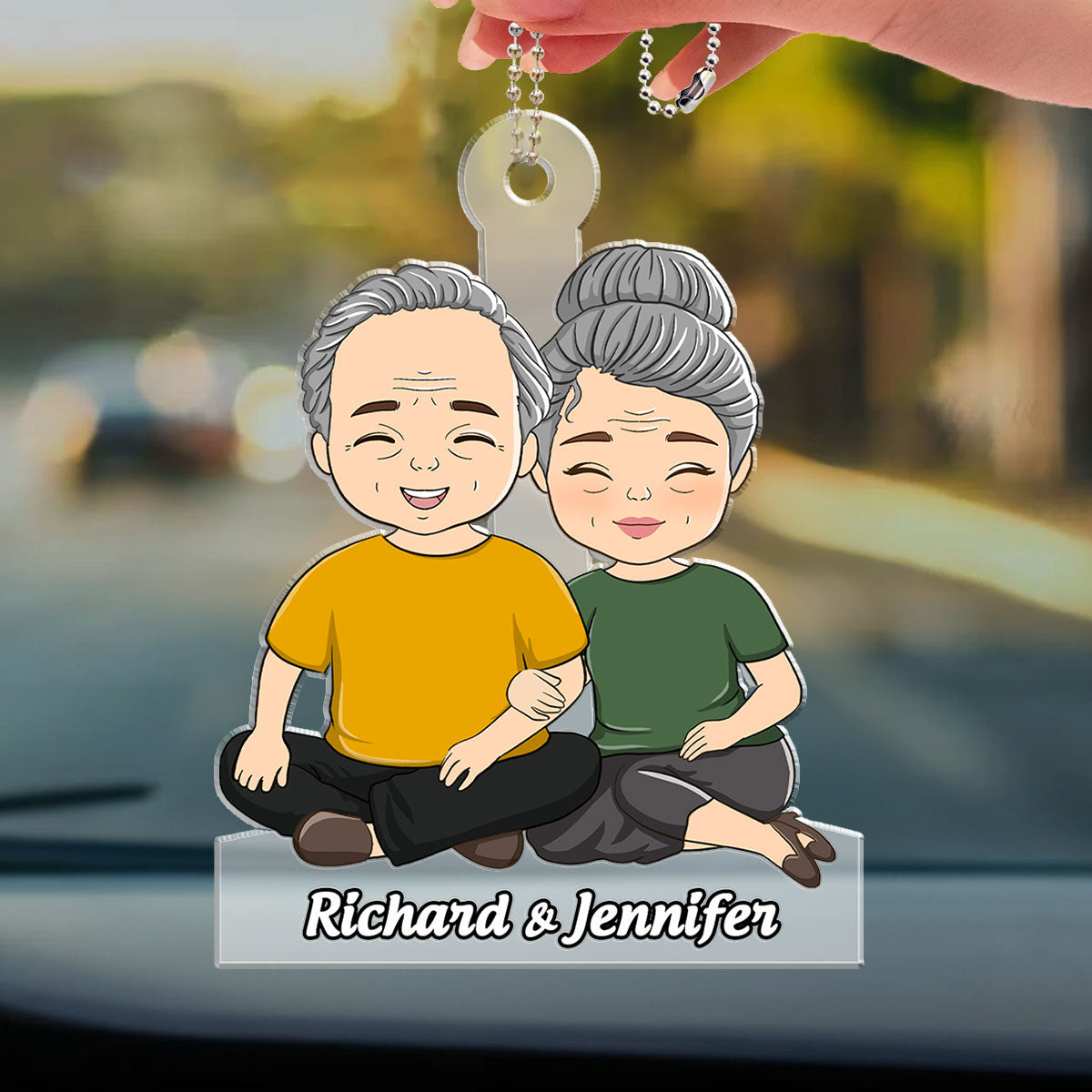 Our Favorite Road Trips - Personalized Custom Car Ornament