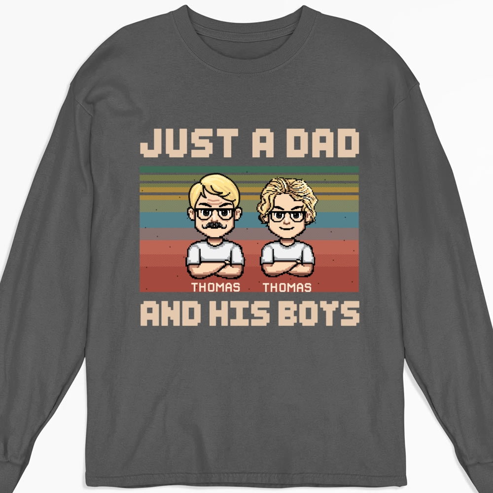 A Dad And His Daughter - Personalized Custom Shirt
