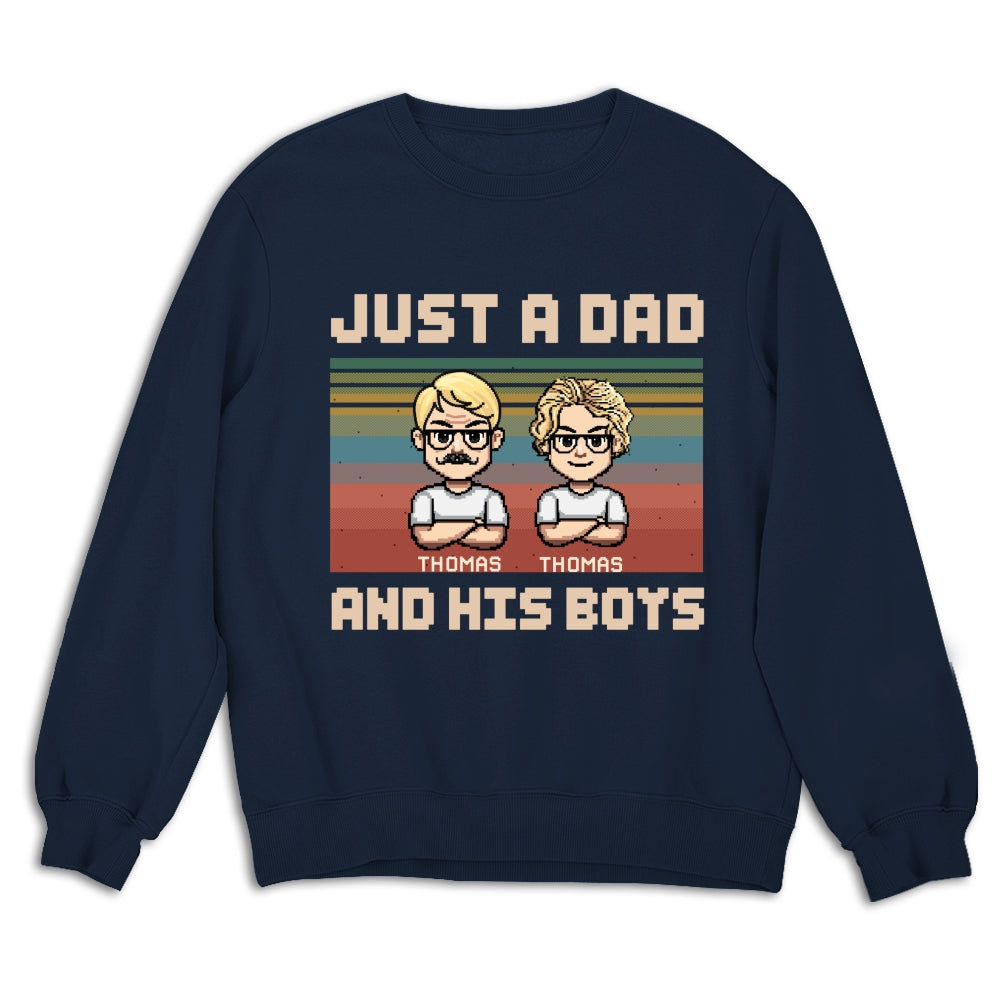 A Dad And His Daughter - Personalized Custom Shirt