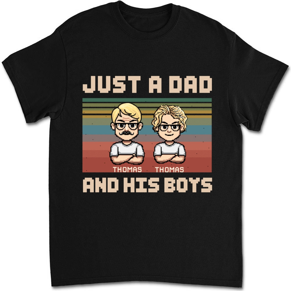A Dad And His Daughter - Personalized Custom Shirt