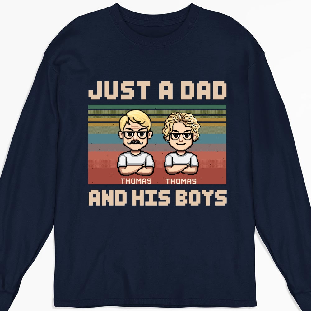 A Dad And His Daughter - Personalized Custom Shirt