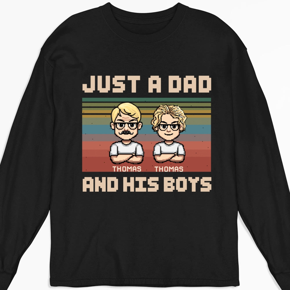 A Dad And His Daughter - Personalized Custom Shirt