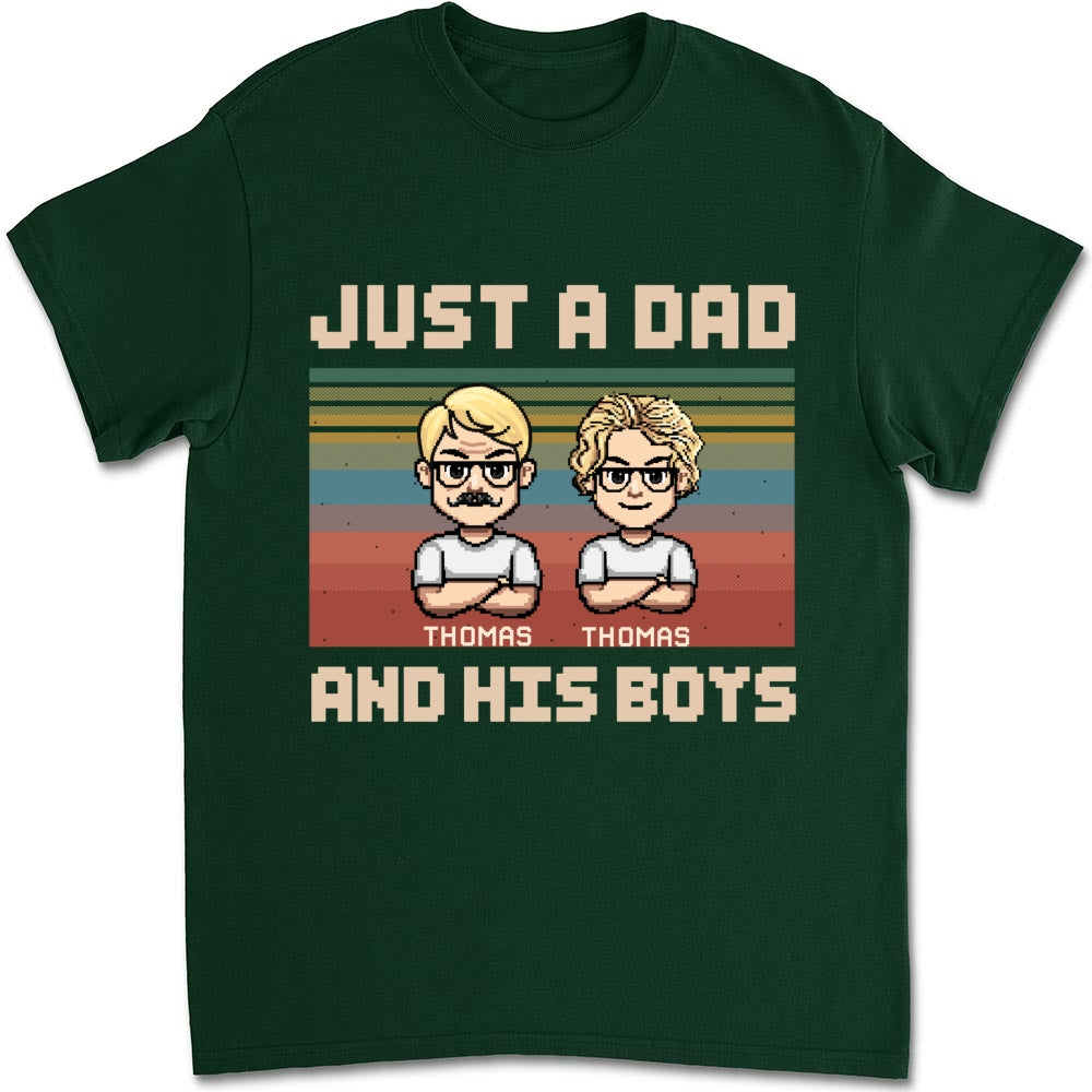 A Dad And His Daughter - Personalized Custom Shirt