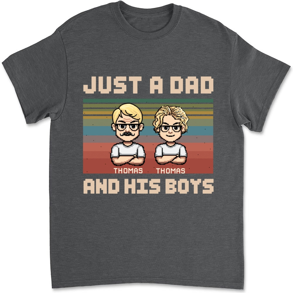 A Dad And His Daughter - Personalized Custom Shirt