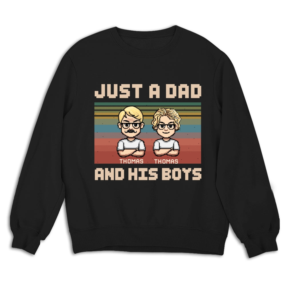 A Dad And His Daughter - Personalized Custom Shirt