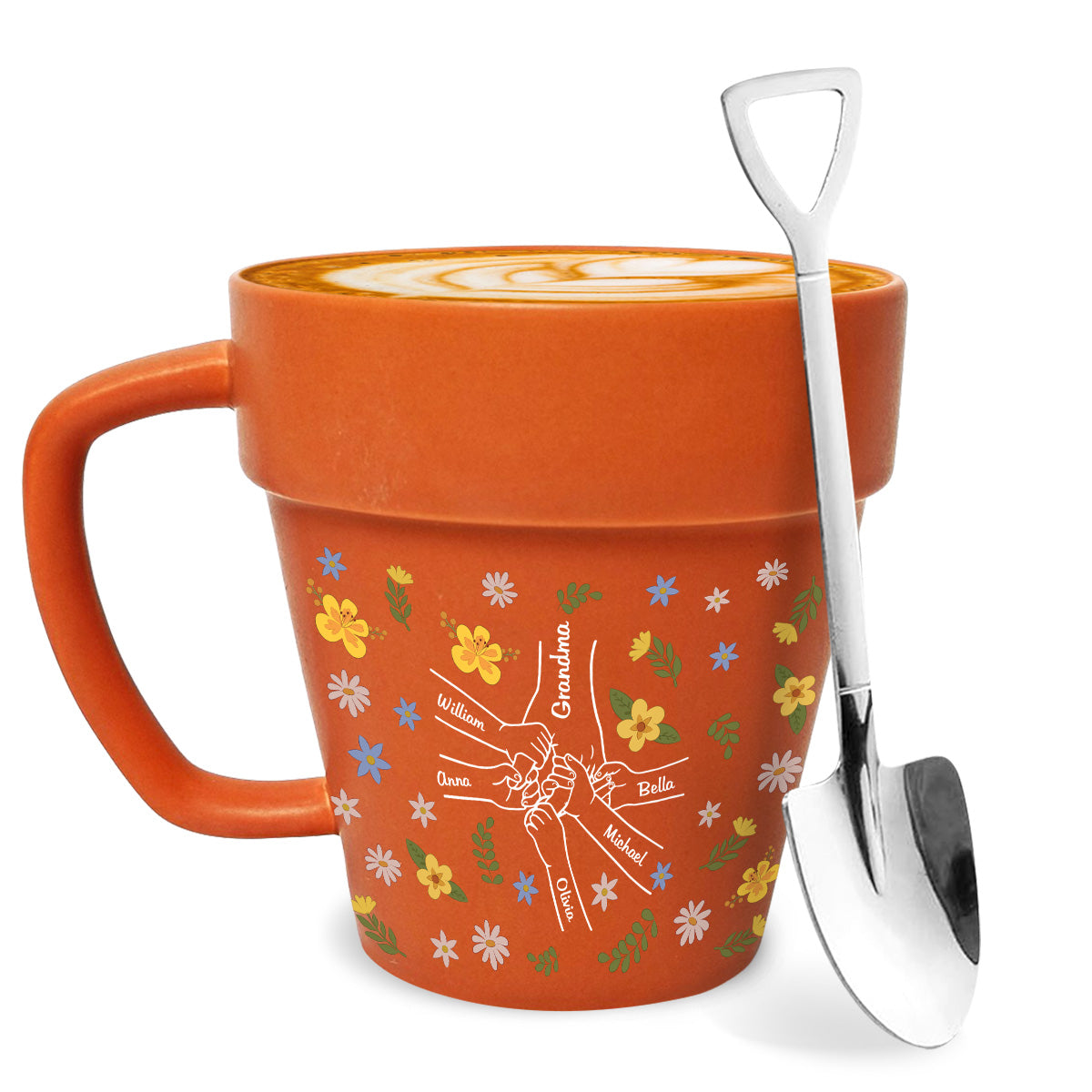 You Hold Our Hearts - Personalized Custom Plant Pot Mug