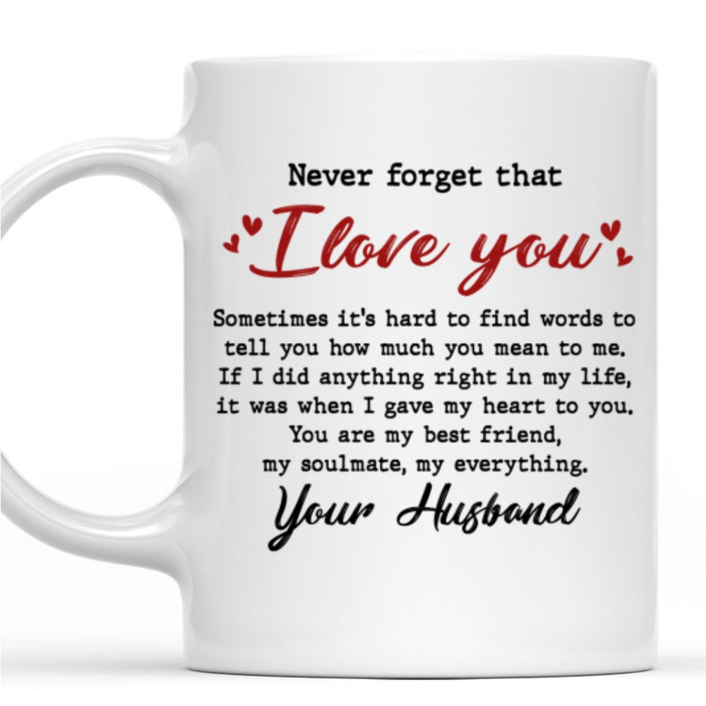 You Are My Everything - Personalized Custom Coffee Mug