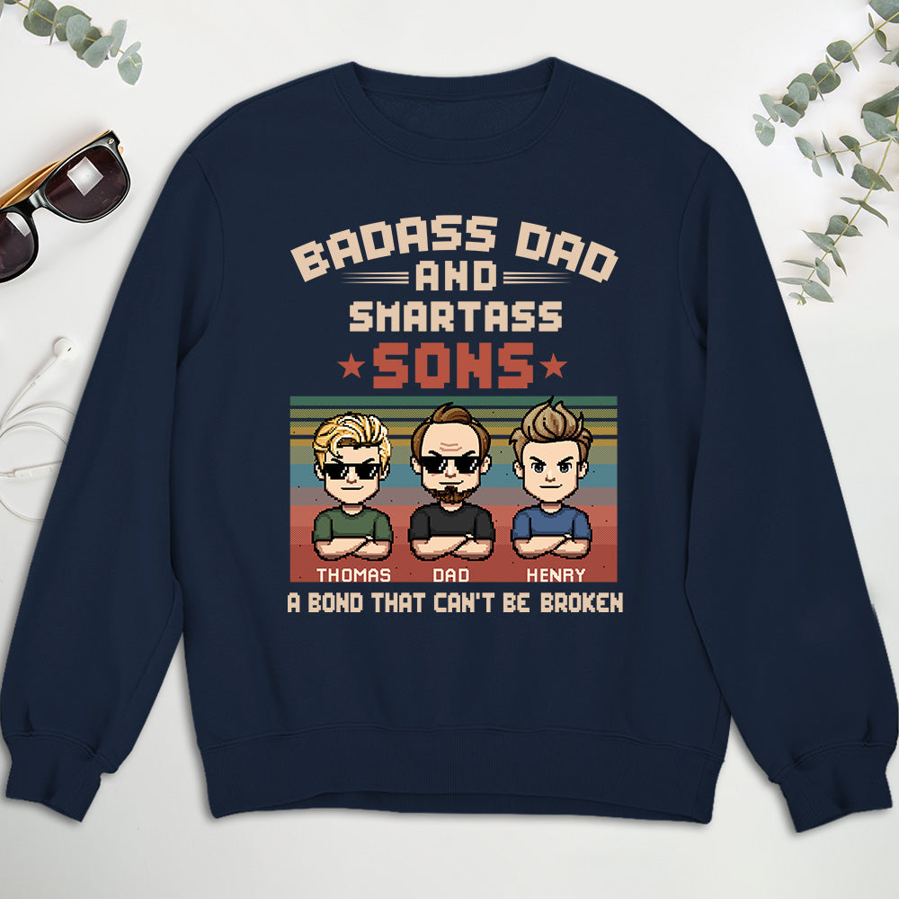 Badass Dad - Personalized Custom Shirt