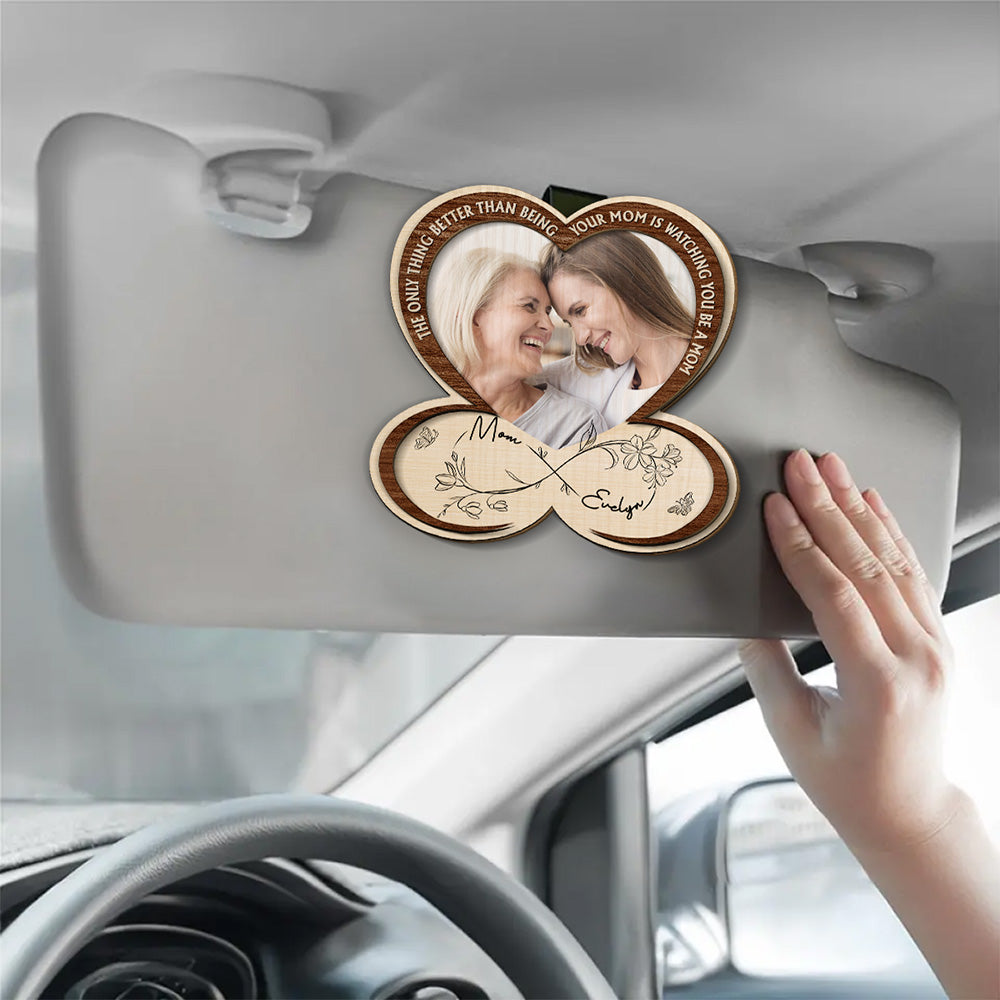 Drive Safe Mommy - Personalized Custom Car Visor Clip