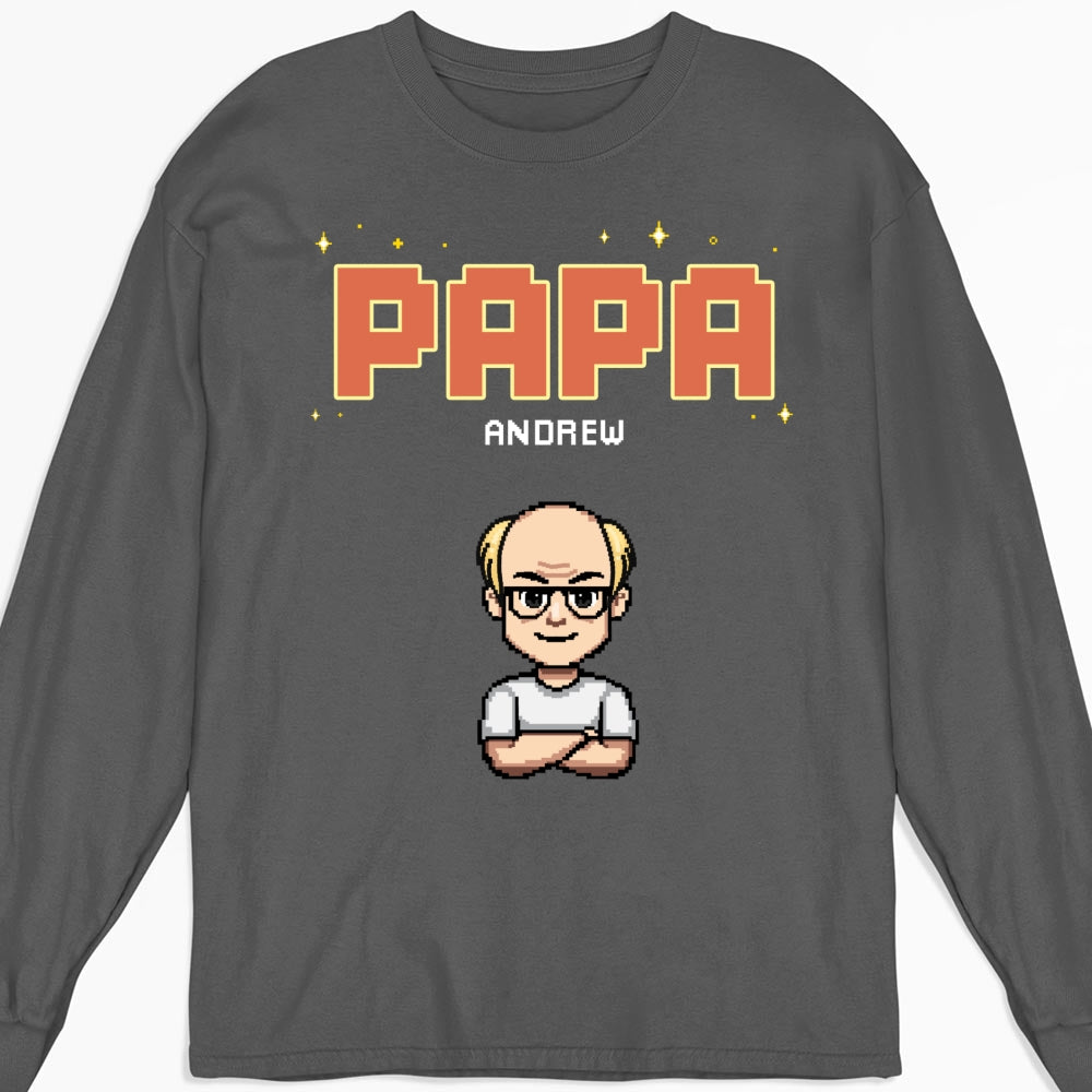 Awesome Papa - Personalized Custom Shirt