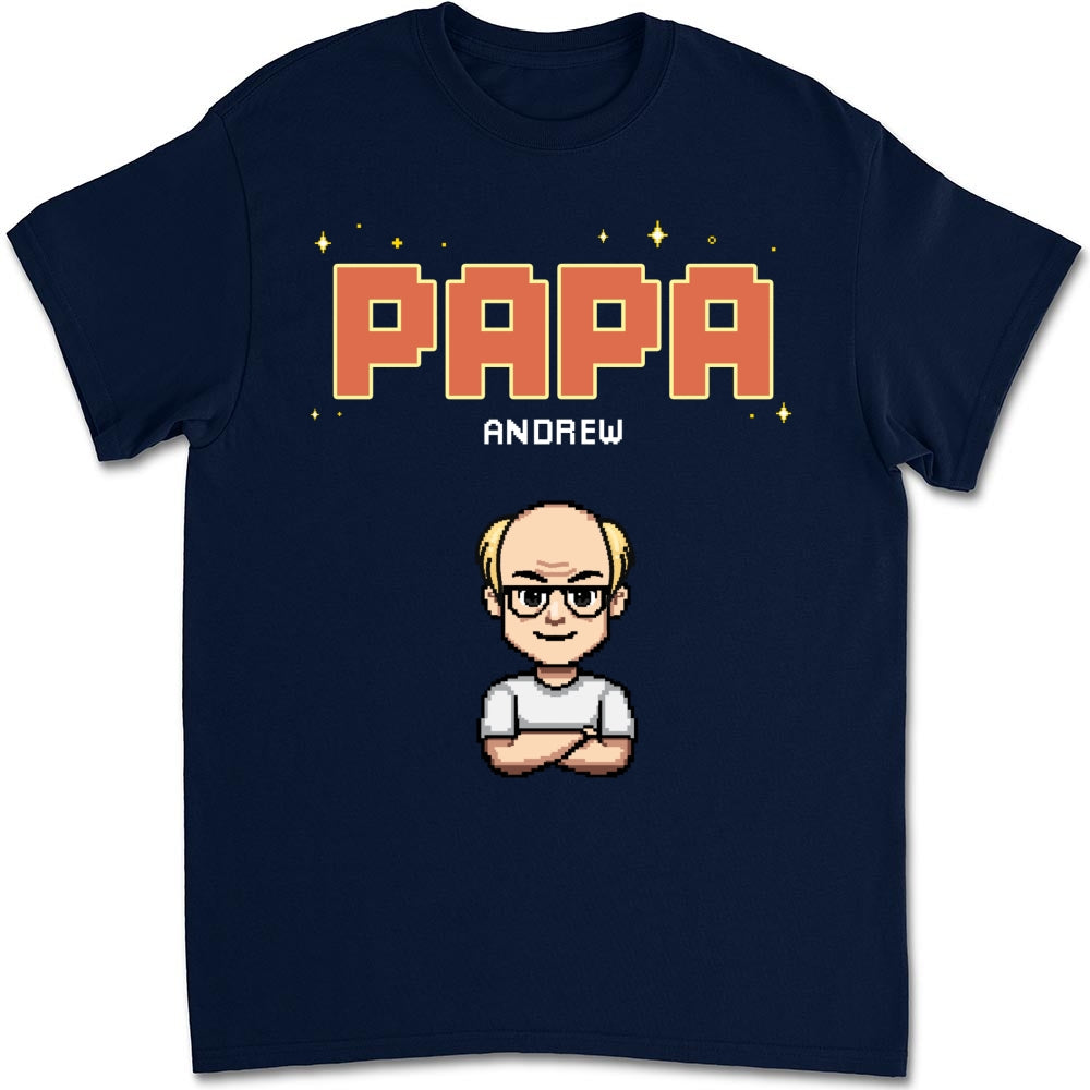 Awesome Papa - Personalized Custom Shirt