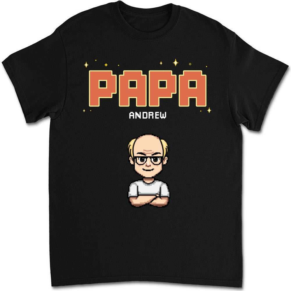 Awesome Papa - Personalized Custom Shirt