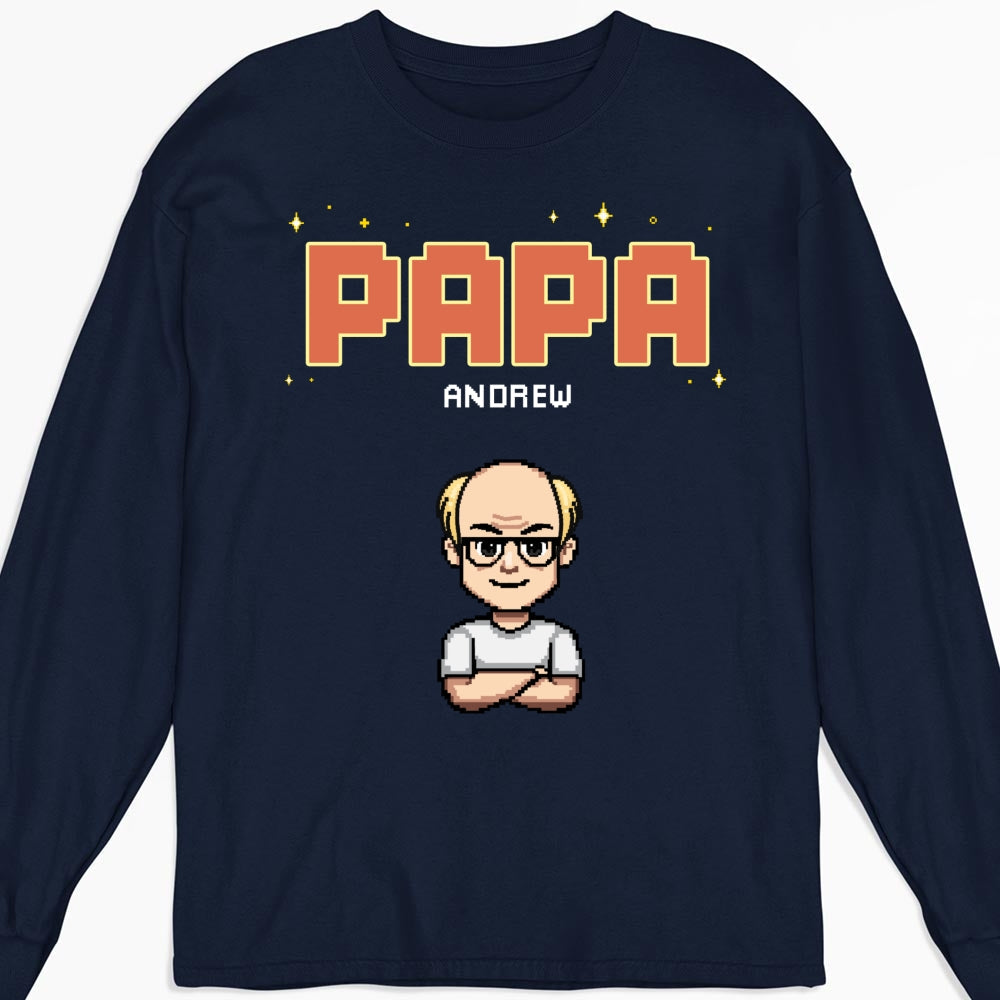 Awesome Papa - Personalized Custom Shirt