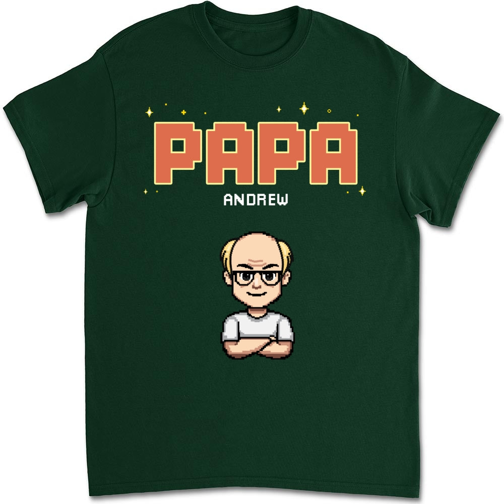 Awesome Papa - Personalized Custom Shirt
