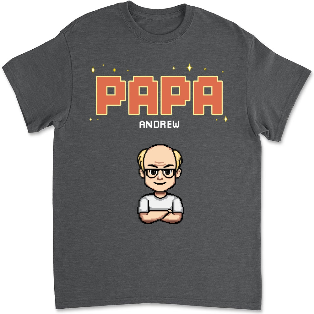 Awesome Papa - Personalized Custom Shirt