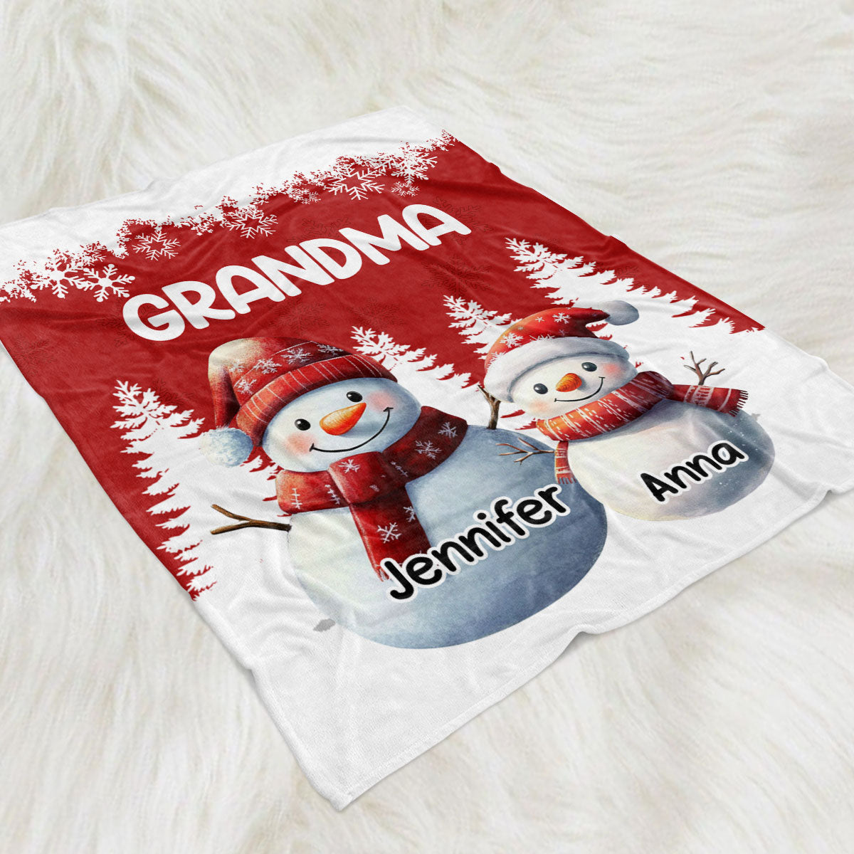 My Fav People Call Me - Personalized Custom Fleece Blanket