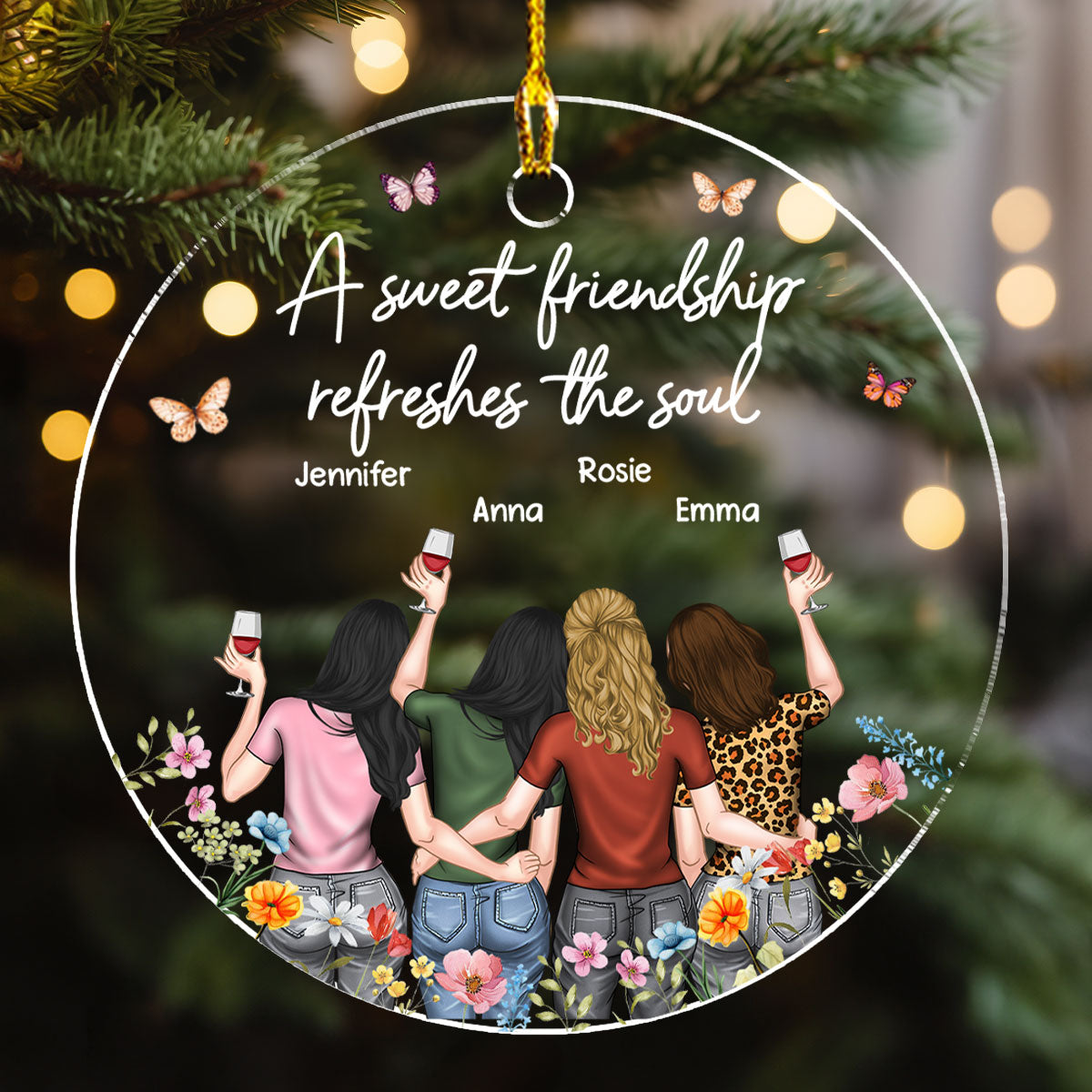 Refreshes The Soul - Personalized Custom Acrylic Ornament