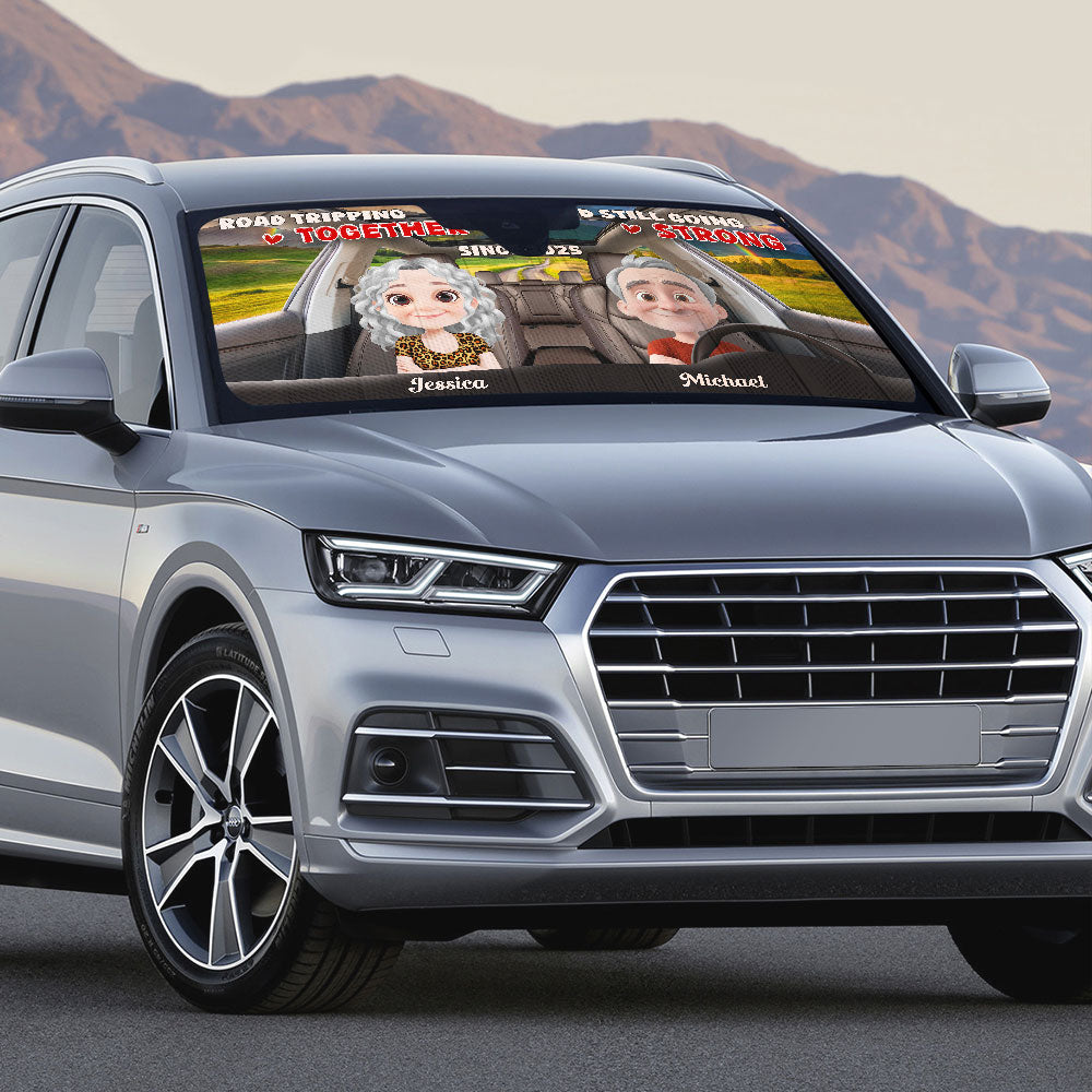 Together Forever - Personalized Custom Car Sunshade