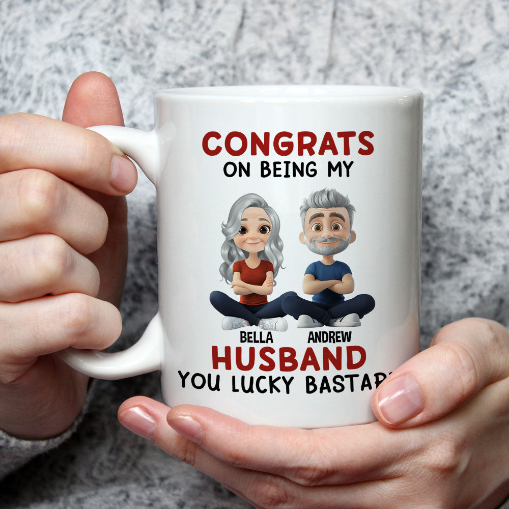 Being My Husband - Personalized Custom Coffee Mug