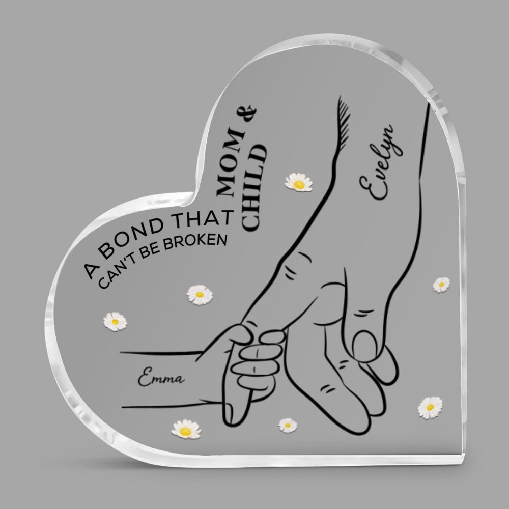 A Bond That Cannot Be Broken - Personalized Custom Acrylic Plaque