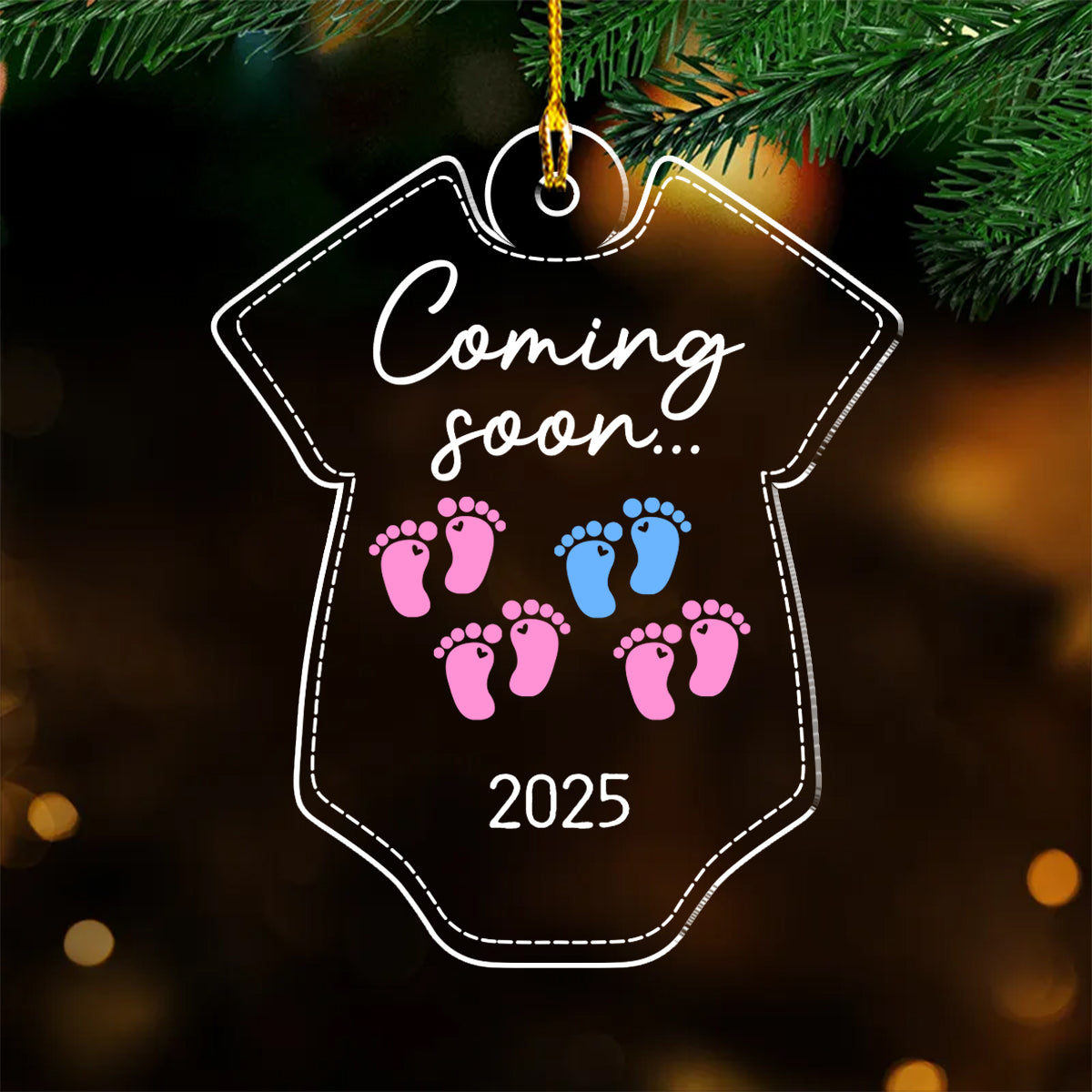 Coming Soon - Personalized Custom Acrylic Ornament