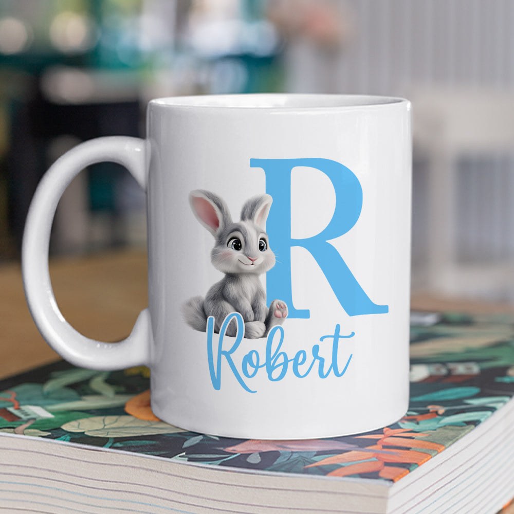 Cute Bunny Easter - Personalized Custom Coffee Mug