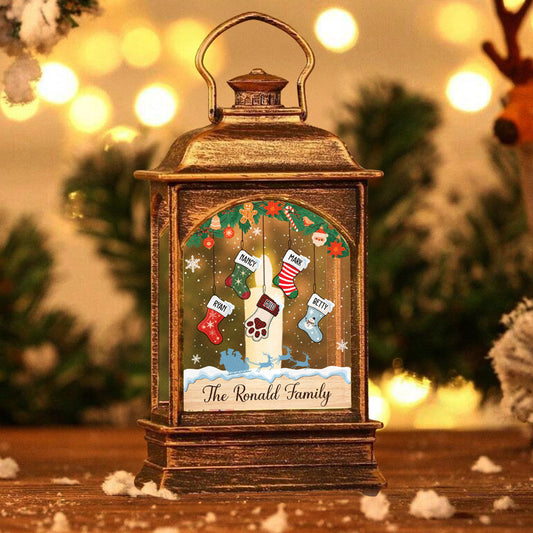 Lovely Stocking - Personalized Custom Christmas Wind Lamp