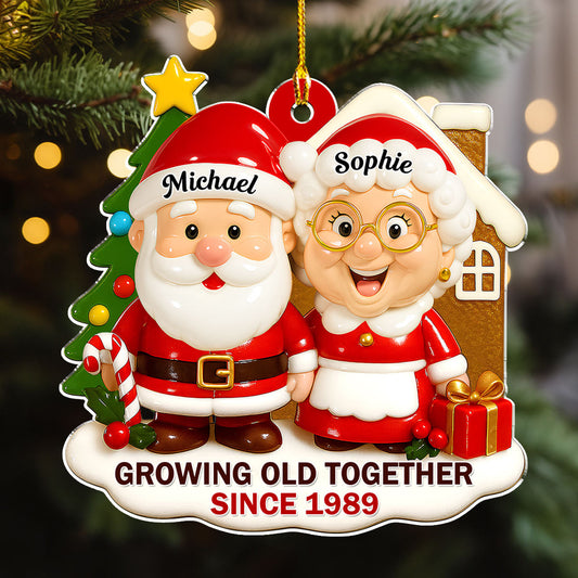Together Under The Tree - Personalized Custom Acrylic Ornament