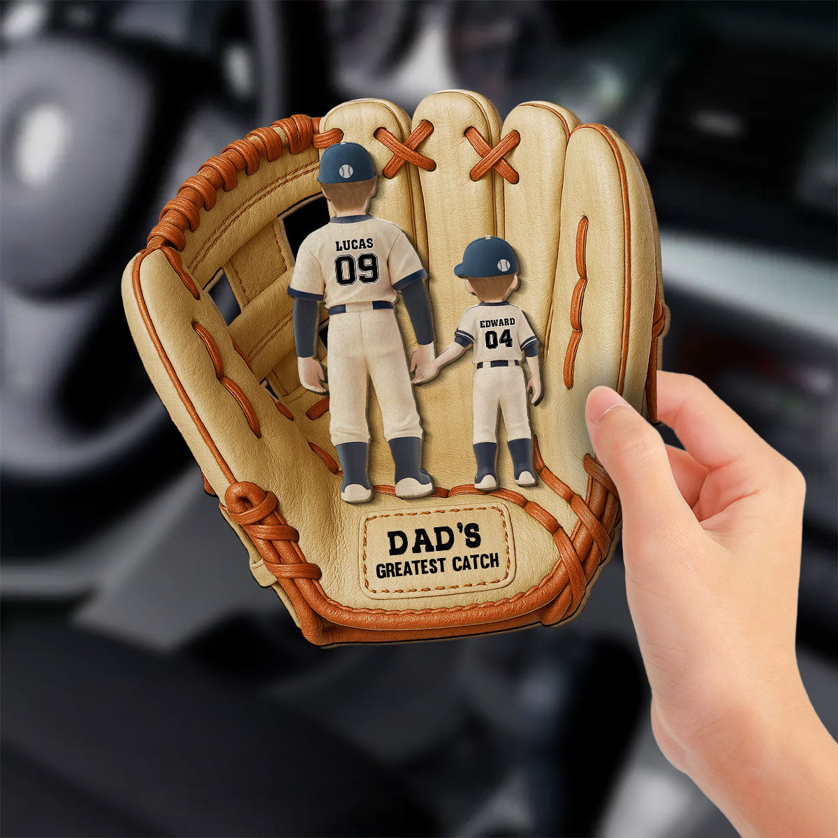 Greatest Catch - Personalized Custom Car Visor Clip