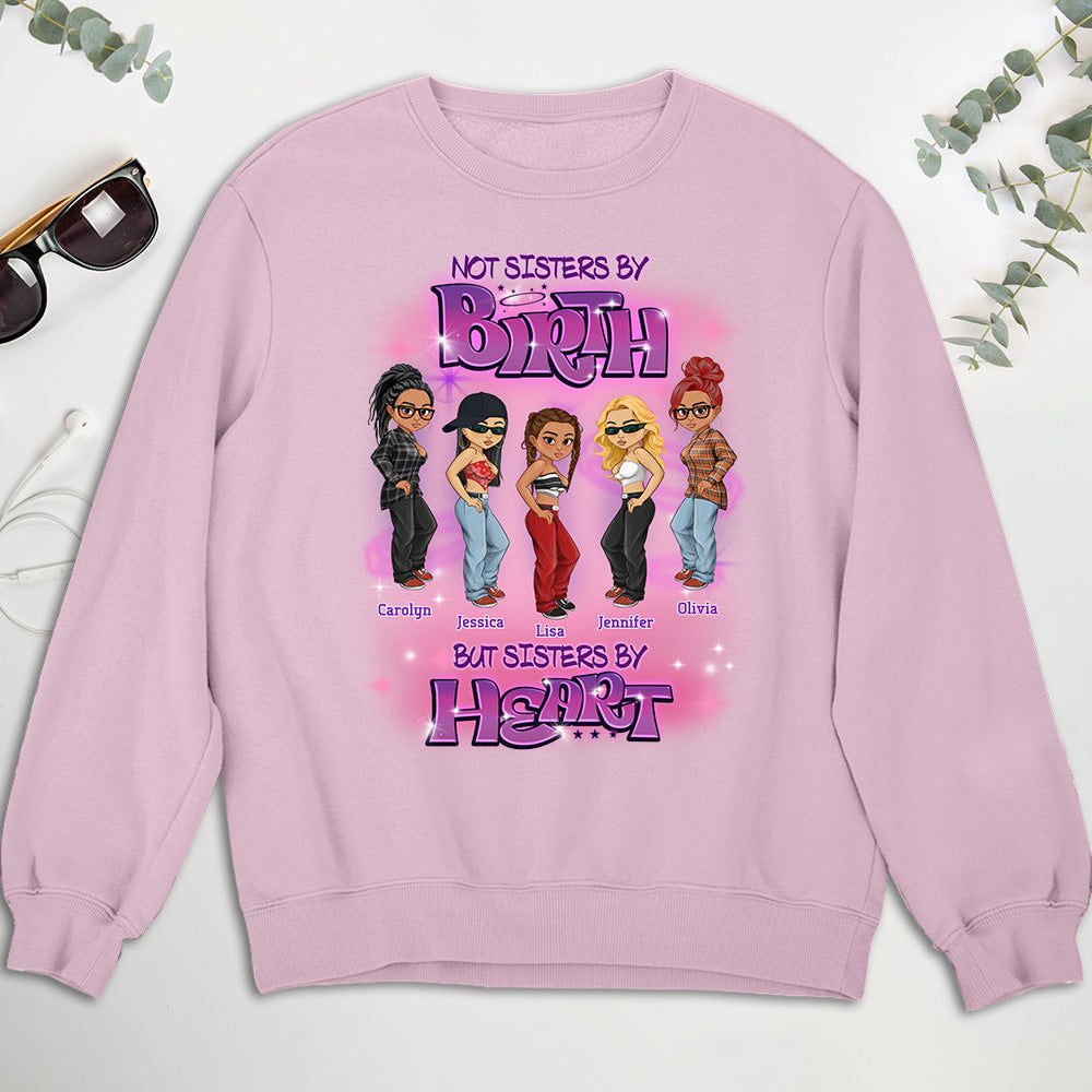 Sister By Heart - Personalized Custom Shirt