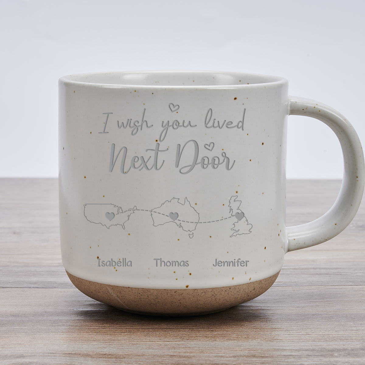 The Only Way To Have A Friend Is To Be One International - Personalized Custom Pottery Mug