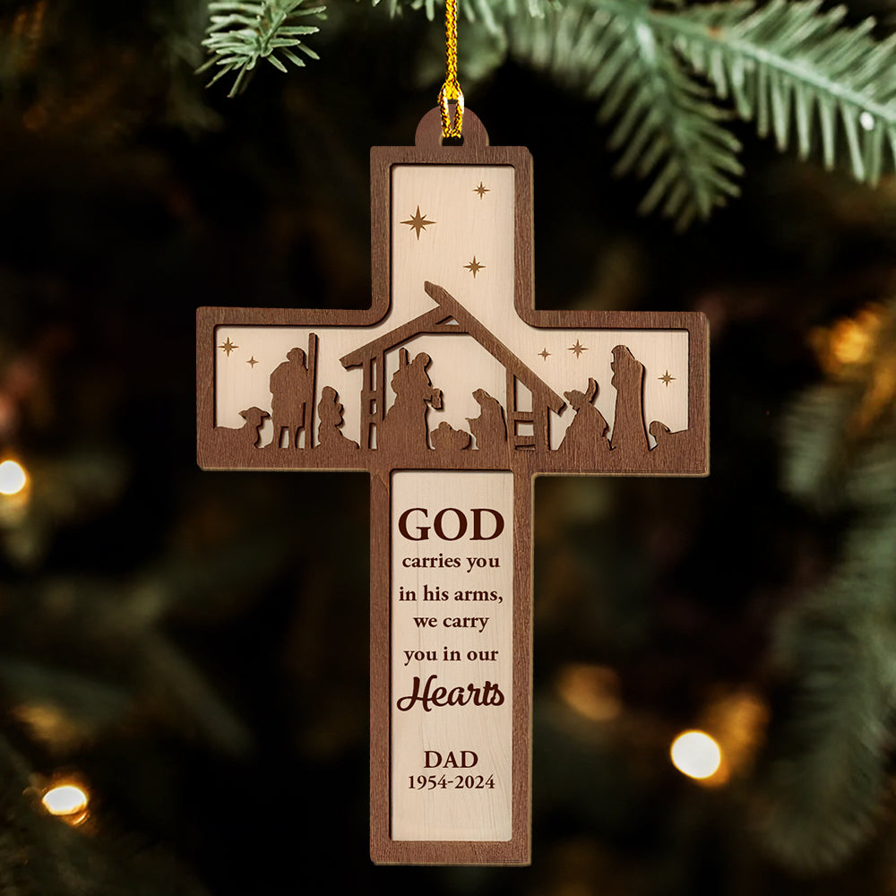 God Called You Home - Personalized Custom Wood Ornament