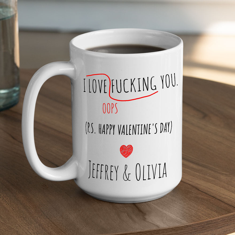 Our Love Is A Beautiful Symphony - Personalized Custom Coffee Mug