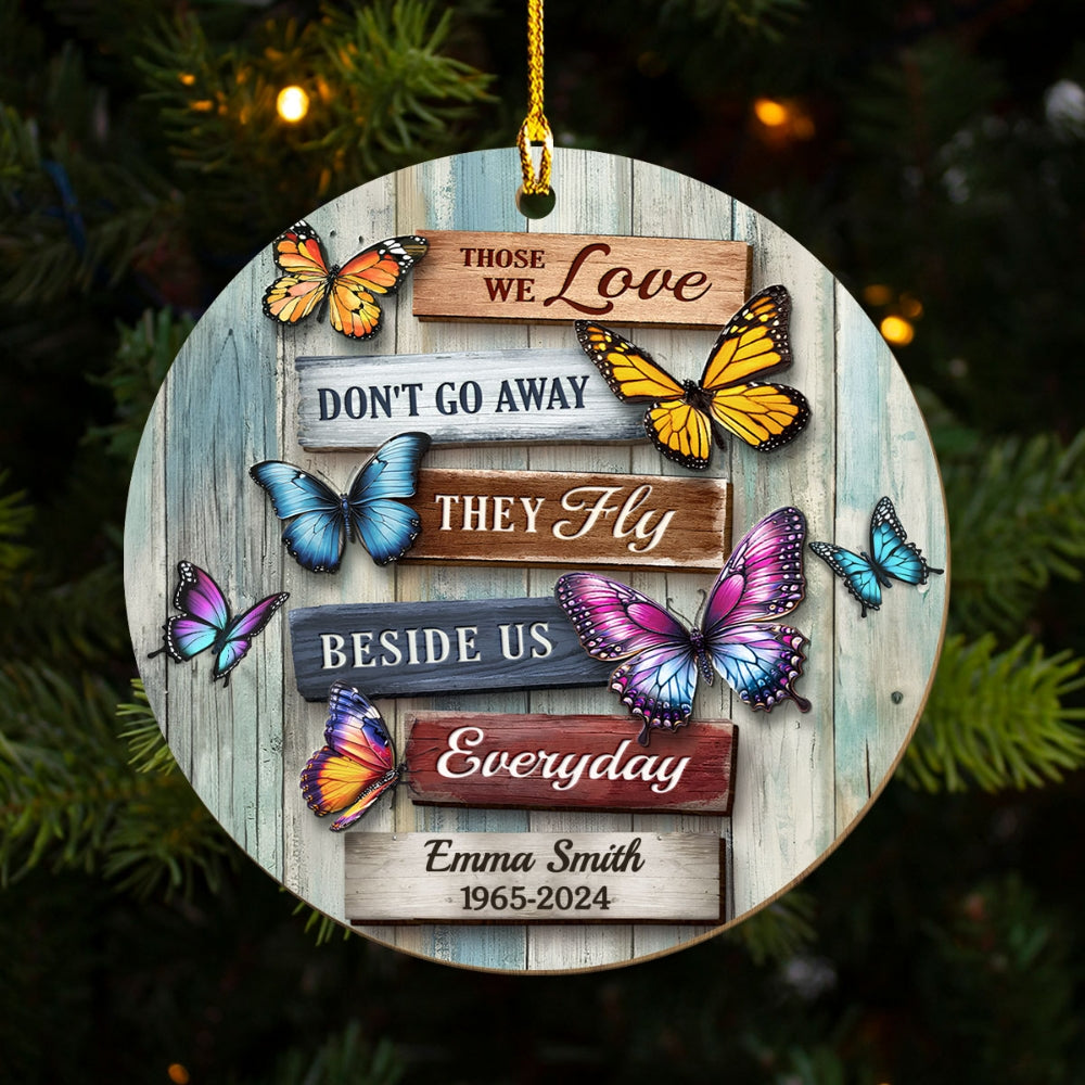 Your Love Will Guide Us Always - Personalized Custom Wood Ornament