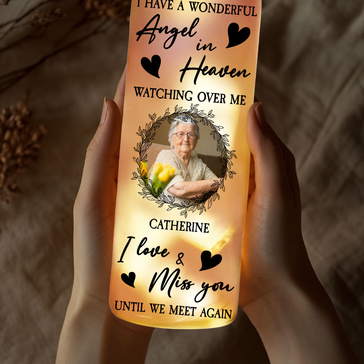 I Really Miss You - Personalized Custom Bottle Lamp