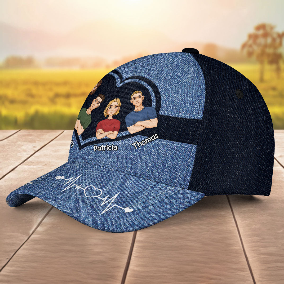 Best Dad Ever Happy Fathers Day - Personalized Classic Cap