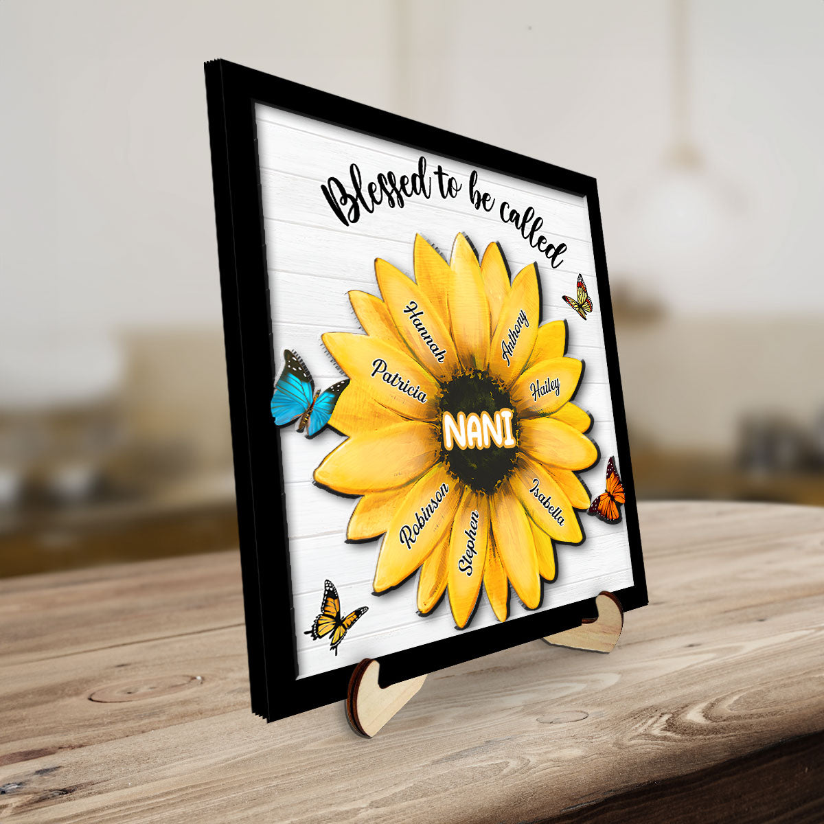 Blessed To Be Called - Personalized Wooden Plaque